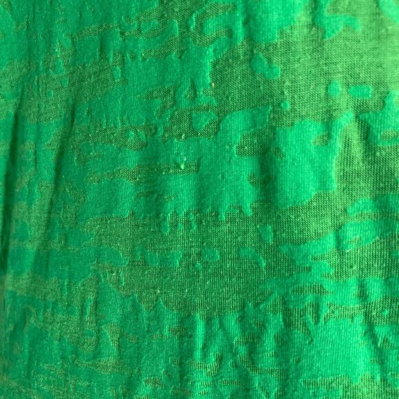 Splash green burnout tshirt - Picture 3 of 5